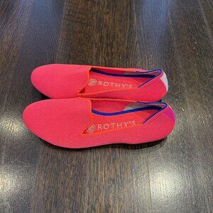 Pink ballet flats